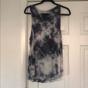 AE Tie Dye Tank Top Blue